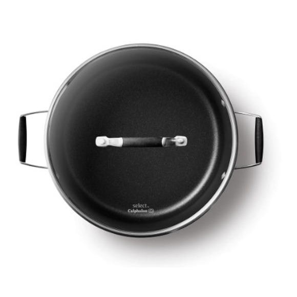 NWT Select by Calphalon Hard-Anodized Nonstick 7-Quart Dutch Oven with Cover - Picture 3 of 7